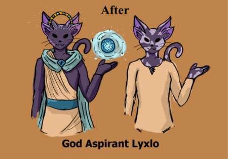 Lyxlo's redesign in Potion Tales.